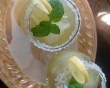 A picture of step 3 of Mint Margarita.
