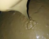 A picture of step 6 of Coffee sponge cake (heart shape, part 1).