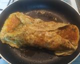 Foto del paso 5 de la receta Tortilla de calabacín, brócoli y chorizo