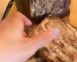 Foto langkah ke 3 dari resep Roti tawar coklat zebra.