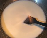 A picture of step 1 of Suji Ras Malai.