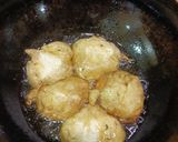 A picture of step 3 of Healthy Sprout Dahi Vada Chaat.