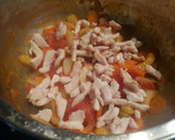 Foto del paso 4 de la receta: Fideos con pollo y mejillones