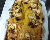A picture of step 8 of Mango Cake without Oven.