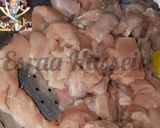صورة لخطوة 1 من وصفة حشوة فراخ للسمبوسةوالجلاش