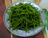 水蓮炒澎湖火燒蝦(簡單料理)的食譜步驟2照片