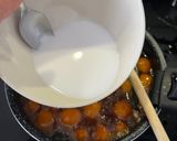 Foto langkah ke 5 dari resep Bubur sumsum candil ubi kuning.