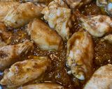 Mézes-mustáros csirkeszárny recept fázis 3 fotója