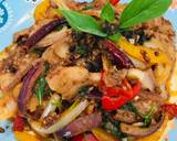 สามชั้นผัดพริกเสฉวน วิธีทำสูตร 2 รูป