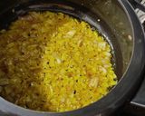 A picture of step 1 of Chana DaL With Vadis.
