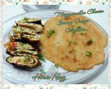 A picture of step 1 of Paratha With Mozzarella Cheese Spring Onion Omelette.
