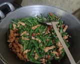 Foto langkah ke 4 dari resep Tumis kacang panjang + tempe.