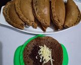 Foto langkah ke 4 dari resep Martabak Lenggang Cokelat.