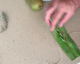 Foto del paso 3 de la receta: Crema fría de puerros y pera