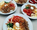 Hình bước làm 3 của món Xôi mặn đơn giản