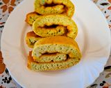 Gyors mandulás lekváros piskótatekercs 🍸🍸🍸 recept fázis 5 fotója