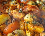A picture of step 3 of Chicken Karahi.