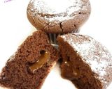 Foto del paso 7 de la receta: Magdalenas de chocolate con corazón de dulce de leche
