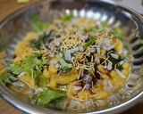 A picture of step 6 of Ragda pattice.
