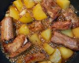 A picture of step 6 of Braised ribs with potatoes 红烧排骨土豆.