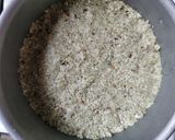 Foto del paso 1 de la receta: Pastel helado de coliflor, coco y cereza