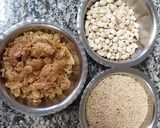 A picture of step 1 of Til moongfali laddoo.