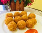 Foto langkah ke 7 dari resep Cilok crispy isi sosis.