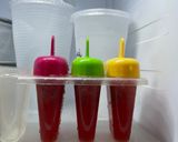 Gambar langkah 5 resipi Watermelon Popsicle.
