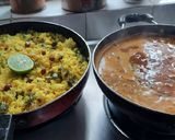 A picture of step 5 of Vidarbha special Nagpuri famous dish spicy tarri poha.