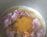 A picture of step 1 of Mutton korma.