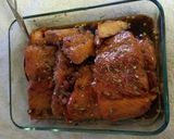 A picture of step 8 of Honey glazed salmon.