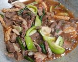 Foto langkah ke 3 dari resep Tumis Daging Sapi.