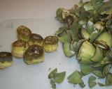 Foto del paso 1 de la receta: Salsa de alcachofas naturales