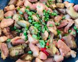 Hình bước làm 3 của món Thịt ba chỉ kho cà tím