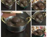 A picture of step 14 of Chocogolla Chocolate Roshogolla Fusion Chocolate with Sponge Ros.