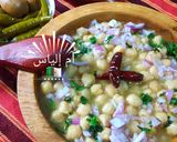 صورة لخطوة 3 من وصفة حمص دوبل زيت