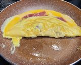 Foto del paso 1 de la receta Sándwich de tortilla de jamón con tostadas