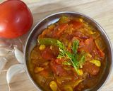 A picture of step 6 of Tomato Garlic Sabji.