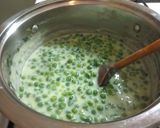 Zöldborsófőzelék (sült császárszalonnával) recept fázis 4 fotója