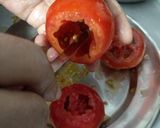 स्टफ्ड टोमेटो विद क्रंची वालनट (stuffed tomato with crunchy walnut recipe in Hindi) रेसिपी चरण 1 फोटो