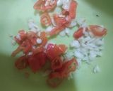 Foto langkah ke 2 dari resep Chicken spagethi aglio olio.