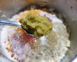 A picture of step 3 of Lauki dhokla.
