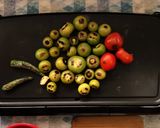 Foto del paso 2 de la receta: Salsa Asada de Chile de Árbol (Molcajeteada)