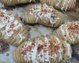 Homestyle Non-Veg Hasselback Potatoes recipe step 3 photo
