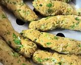 A picture of step 2 of Gujarati Snack Dudhi kothmir na Muthiya (swap methi to coriander).
