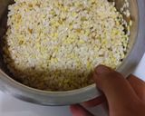 A picture of step 1 of Dahi bhalla.
