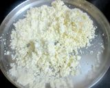 A picture of step 2 of Kesar Rasgulla.