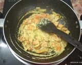A picture of step 3 of Carrot Kurma.
