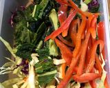 Foto del paso 1 de la receta: Verduras multicolor con quinoa