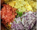 A picture of step 2 of Mumbai Ki Masur Bhil Puri.